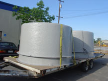 corrosion resistant fiberglass tank restoration