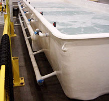 water treatment fiberglass tank systems